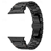 olcso Apple óraszíjak-Solo Loop Kompatibilis valamivel Apple Watch óraszíj 42mm 44mm 45mm 49mm Fém kapocs Állítható Rozsdamentes acél Csere óraszíj mert iwatch Ultra 2 Series 9 8 7 SE 6 5 4 3 2 1