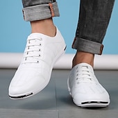 baratos Ténis para Homem-tênis masculino casual acolchoado - azul marinho, design com cadarço, confortável e leve, perfeito para uso diário
