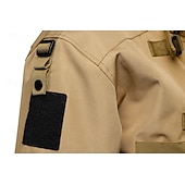 cheap Men&#039;s Jackets &amp; Coats-Men&#039;s Military Jacket Hiking Jacket Tactical Jacket Sports Outdoor Camping &amp; Hiking Waterproof Windbreaker Zipper Pocket Winter Spring &amp;  Fall Solid Color Active Sports &amp; Outdoors Hooded Regular