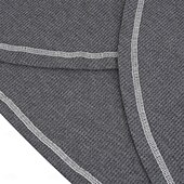 preiswerte T-Shirt mit Waffelstrick-Herren Waffelhemd Rollkragenhemd T-Shirt Langarmshirt Langarm Rollkragen Stehkragen Frühling &amp; Herbst Einfarbig Mode Designer Basic Wickeln Urlaub Straße Ausgehen Weiß Blau Marineblau Top T-Shirt für
