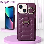 お買い得  iPhone用ケース-電話 ケース 用途 iPhone 16 Pro Max プラス iPhone 15 プロマックスプラス iPhone 14 13 12 11 Pro Max Plus iPhone 14 Pro Max iPhone 13 12 11 Pro Max ウォレットカードケース スタンド付き リストストラップ付き カード挿入口 レトロ風 TPU PUレザー