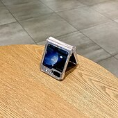 Недорогие Чехлы для Samsung-телефон Кейс для Назначение Z-флип 6 Z Flip 5 Z Flip 4 Z Flip 3 Кейс на заднюю панель Защита от удара Ретро ПК