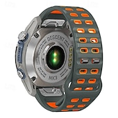halpa Garmin kellonauhat-Kellon ranneke varten Garmin Fenix 8 47mm 51mm 7X 6 6X Pro Epix Pro Instinct 2X Approach S70 S62 S60 Forerunner 955 945 Epix Marq Descent Quatix 22mm 26mm Silikoni Korvaus Hihna Quick Fit Karu