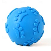 お買い得  犬用おもちゃ-ボール型 噛む用おもちゃ ボール投げ インタラクティブトイ きしむおもちゃ ととも​​に ペットフレンドリー ペット運動 解放圧力 ペットトレーニング 歯が生えるロープのおもちゃ のために 犬用 屋内 屋外 ペットプレイ