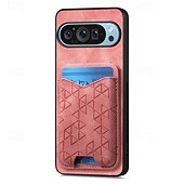 זול תיק טלפון אחר-טלפון מגן עבור Pixel 9 Pro Pixel 9 Pro XL Pixel 8 Pro Pixel 8 פיקסל 9 Pixel 7 Pixel 7 Pro Pixel 6 Pixel 6 Pro כיסוי אחורי עם מעמד חריץ לכרטיס עמיד בזעזועים רטרו TPU PC עור PU