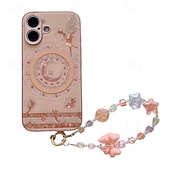 abordables Carcasas iPhone-teléfono Funda Para iPhone 16 Pro Max Plus iPhone 15 Pro Max Plus iPhone 14 13 12 11 Pro Max Plus iPhone 14 Pro Max iPhone 13 12 11 Pro Max Funda Trasera Magnética Soporte de carga inalámbrica con