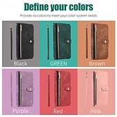 economico Cover per iPhone-telefono Custodia Per iPhone 16 Pro Max Plus iPhone 15 Pro Max Plus iPhone 14 13 12 11 Pro Max Plus Mini iPhone 14 Pro Max iPhone 13 12 11 Pro Max Per retro Con supporto Cerniera con cordino Retrò