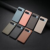 abordables Coques autres téléphones-téléphone Coque Pour Pixel 9 Pro Pixel 9 Pro XL Pixel 8 Pro Pixel 8 Pixel 9 Pixel 7 Pixel 7 Pro Pixel 6 Pixel 6 Pro Coque Arriere Antichoc Rétro TPU faux cuir