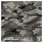 abordables Delgado-Hombre camuflaje pantalones de traje Media cintura Vintage Formal Exterior Calle Cremallera Bolsillo Verano Primavera Otoño Impresión 3D Azul Marino Verde Ejército