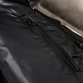 abordables Manteaux &amp; vestes-Homme Veste d&#039;Hiver Doudoune Rembourré Poche Duvet de Canard Blanc Usage quotidien Rendez-vous Vacances Normal Mode Décontractées Confortable Chaud Automne hiver Couleur unie / unie Noir Rouge