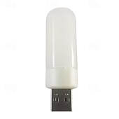 abordables Bombillas LED tipo globo-1 luz nocturna USB, teclado de computadora, luz portátil para dormitorio de estudiantes para acampar al aire libre y uso en interiores