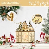 levne Adventní kalendář-1 sada Prázdninový Vánoční ozdoby / Vánoční adventní kalendář / Pro chlapce, Sváteční dekorace Oslava Zahrada Svatební dekorace 25*30*20 cm