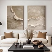 tanie Obrazy abstrakcyjne-oryginalny biały abstrakcyjny obraz biały beżowy tekstura malarstwo abstrakcyjna sztuka ścienna minimalistyczny abstrakcyjny obraz nowoczesna sztuka sztuka do salonu rozciągnięta rama gotowa do