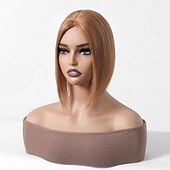 cheap Human Hair Pieces &amp; Toupees-All Human Hair Toupees Straight Full Lace Women / Classic / Easy dressing Party / Party / Evening / Evening Party