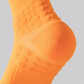 abordables Calcetines de running-Calcetines Deportivos Calcetines para correr 1 Par Corto Hombre Calcetines A prueba de resbalones Transpirable Reductor del Sudor Cómodo Entrenamiento de gimnasio Fútbal Corriendo Correr Ciclismo