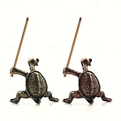 preiswerte Statuen-Räucherstäbchenhalter Schildkröte, Mini Räucherstäbchen Ornament kleiner Räucherstäbchenhalter, Wohndeko