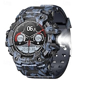 זול שעונים חכמים-iMosi LC21 שעון חכם 1.32 אִינְטשׁ חכמים שעונים Blootooth מד צעדים מזכיר שיחות מעקב שינה מותאם ל אנדרואיד iOS נשים גברים שיחות ללא מגע יד עמיד במים שליטה במדיה IP68 מארז שעון 50 מ&quot;מ