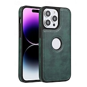 お買い得  iPhone用ケース-電話 ケース 用途 iPhone 16 Pro Max プラス iPhone 15 プロマックスプラス iPhone 14 13 12 11 Pro Max Plus iPhone 14 Pro Max iPhone 13 12 11 Pro Max バックカバー 耐衝撃 レトロ風 TPU PUレザー