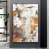 cheap Abstract Paintings-Mintura Handmade Abstract Texture Oil Paintings On Canvas Wall Art Decoration Modern Picture For Home Decor Rolled Frameless Unstretched Painting