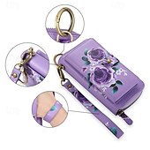tanie Etui do iPhone&#039;ów-telefon Kılıf Na iPhone&#039;a 16 Pro Max Plusa iPhone&#039;a 15 Pro MaxPlus iPhone 14 13 12 11 Pro Max Plus Mini iPhone 14 Pro Max iPhone 13 12 11 Pro Max Osłona tylna Etui na karty portfela Zamek z paskiem