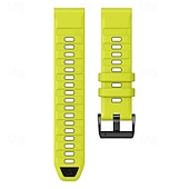 preiswerte Garmin-Uhrenarmbänder-Uhrenarmband für Garmin Fenix 8 47mm 51mm 7X 6 6X Pro Epix Pro Instinct 2X Approach S70 S62 S60 Forerunner 955 945 Epix Marq Descent Quatix 22mm 26mm Silikon Ersatz Gurt Quick Fit Verstellbar
