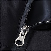 economico Gilet-Per uomo Gilet imbottito Imbottito Gilet Gilet trapuntato Giornaliero Appuntamento Da mare Di tendenza Informale Autunno inverno Tasche Poliestere Tenere al caldo Comodo Tinta unica Cerniera Con