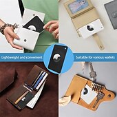 billige Sikkerhet og overvåkning-airtag holder lommebok kort slim air tag kort airtags kort etui for lommebok airtag holder lommebok kort