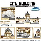 رخيصةأون ألعاب التركيب-أحجار البناء معماري 3377 pcs متوافق ABS + PC ليجوينج إبداعي ضغط اللعب التفاعل بين الوالدين والطفل للطفل ألعاب هدية