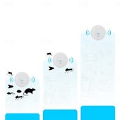 お買い得  電気蚊忌避剤-2個セット超音波ペストリペラー – ゴキブリ、クモ、アリ、ネズミ用の屋内電子昆虫駆除装置、家庭や車庫に最適