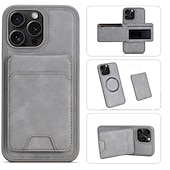 お買い得  iPhone用ケース-電話 ケース 用途 iPhone 16 Pro Max プラス iPhone 15 プロマックスプラス iPhone15 iPhone 14 Pro Max iPhone 13 12 Pro Max iPhone 12 Pro Max iPhone 11 Pro Max バックカバー スタンド付き 磁石バックル ワイヤレス充電をサポート レトロ風 TPU PUレザー