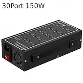 economico Hub USB-caricabatterie multi usb stazione di ricarica rapida usb universale caricatore portatile per iphone 15 samsung xiaomi ipad tablet 10/20/30/40/50/60 porte