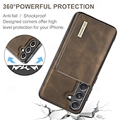 abordables Coques Samsung-téléphone Coque Pour S24 Ultra Plus S24 FE S21 S20 Ultra Plus FE A55 5G A54 A34 A14 A73 A53 A33 A23 A13 A72 A52 A32 A22 A12 A21s A51 S25 Ultra Coque Arriere Avec Support Magnétique Fente pour carte