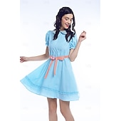 preiswerte Klassischer Horror-Geist Zwillinge Halloween Cosplay Kostüm Maskerade Das Leuchten Cosplay Kinder Erwachsene Damen Halloween Karneval Maskerade Party / Abend Einfache Halloween-Kostüme Verkleiden
