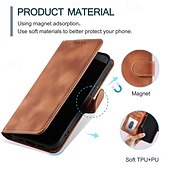 cheap iPhone Cases-Phone Case For iPhone 16 Pro Max Plus iPhone 15 Pro Max Plus iPhone 14 13 12 11 Pro Max Plus Mini iPhone 14 Pro Max iPhone 13 12 11 Pro Max Flip Cover with Stand Holder Magnetic with Wrist Strap Retro