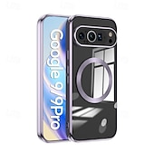 levne Ostatní pouzdra-telefon Carcasă Pro Pixel 9 Pro Pixel 9 Pro XL Pixel 8 Pro Pixel 8 Pixel 9 Zadní kryt Magnetické Podpora bezdrátového nabíjení Nárazuvzdorné Retro TPU Pokování