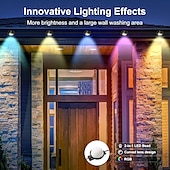 זול מופעל באמצעות USB-ממשק usb שחור גג גג קבוע, LED מחרוזת אורות נצח 49ft 50 לדים עם אפליקציית bluetooth עם בקר מפתח ir44 rgbic אור אינטליגנטי ip65 גג עמיד למים חג חג המולד בחוץ