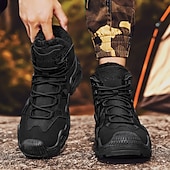 cheap Hiking Boots-Men&#039;s Waterproof Winter Hiking Boots with Fur Lining – Insulated Outdoor Snow Boots for Cold Weather
