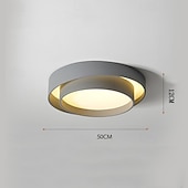 abordables Plafonniers à intensité variable-40 cm Variable Luminaires de Plafond Métal Finitions peintes Moderne Style Nordique 110-120V 220-240V