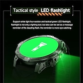 cheap Smartwatch-KC86 Smart Watch 1.43 AMOLED Screen 1ATM Waterproof Compass Altitude Barometer LED Flashlight Sports Watch