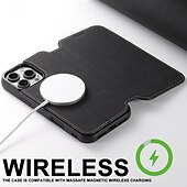 abordables Carcasas iPhone-teléfono Funda Para iPhone 16 Pro Max Plus iPhone 15 Pro Max Plus iPhone 14 13 12 Pro Max Plus iPhone 14 Pro Max iPhone 13 12 Pro Max Funda Trasera con Soporte Magnética Soporte de carga inalámbrica