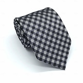preiswerte Herren Elite Zubehör-Herren 100% Seide Krawatten elegante Mode Designer bestickt Stickerei Plaid Polka Dot formale Hochzeit Weihnachten