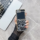 billige Samsung-etui-telefon Etui Til Samsung Galaxy Z Flip 5 Bakdeksel Støtsikker Kontor / Bedrift Herdet glass Belegg