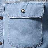 economico Camicie da uomo-Per uomo Camicia Maglietta informale Camicia con bottoni Camicia di jeans Liscio Giornaliero Da mare Blu chiaro Nero Blu scuro Manica lunga Colletto Inverno Primavera &amp; Autunno Abbigliamento Tasca