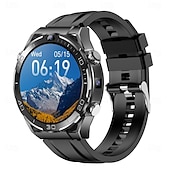 お買い得  スマートウォッチ-696 JT7 スマートウォッチ 1.508 インチ スマート·ウォッチ ブルートゥース 歩数計 着信通知 睡眠サイクル計測器 と互換性があります Android iOS 男性 GPS ハンドフリーコール カメラ IP 67 45mmの時計ケース