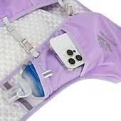 abordables Mochila de senderismo-/ Mochilas de Senderismo Cremallera Multi bolsillo - Resistente a la lluvia Diseño Anatómico Listo para vestir Duradero Al aire libre Senderismo Corriendo Cámping Nailon Negro Rojo Morado