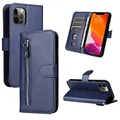 abordables Coques iPhone-téléphone Coque Pour iPhone 16 Pro Max Plus iPhone 15 Pro Max Plus iPhone 14 13 12 11 Pro Max Plus iPhone 14 Pro Max iPhone 13 12 11 Pro Max Couvercle rabattable Avec Support fermeture Éclair avec