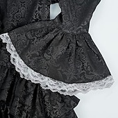 お買い得  トップス-ロココ調 ヴィクトリアン 中世 ブラウス / シャツ ゴスガール 紳士 レース ラッフル 女性用 王立 スチームパンク ハロウィーン カーニバル マスカレード デイリーウェア 成人 ブラウス