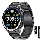 Недорогие Смарт-часы-DT WATCH X Умные часы 1.43 дюймовый Смарт Часы Bluetooth Педометр Напоминание о звонке Фитнес-трекер Совместим с Android iOS Мужчины Длительное время ожидания Хендс-фри звонки Водонепроницаемый IP 67