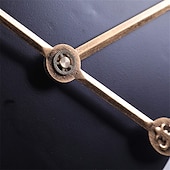 baratos Decoração de Parede-relógios de parede criatividade relógio de metal roma decoração relógios ferro forjado redondo arte relógio de parede grande relógio de parede para restaurantes e cafés relógio de parede de metal 60cm