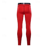 abordables Pantalones de Correr &amp; Mallas-Hombre Leggings Running Leggings Retazos Capa base Exterior Deporte Deportivo Otoño Secado rápido Suave Compresión Reductor del Sudor Power Flex Maratón Corriendo Rutina de ejercicio Pitillo Ropa de
